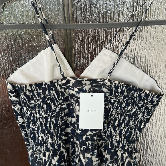 A.L.C. Romy Floral Halter Maxi Dress size 12 nwt - Picture 11 of 11